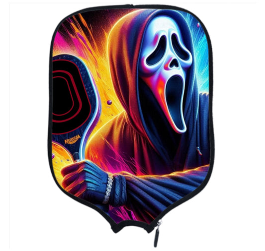 Ghostface - Scream  Pickleball Paddle Cover