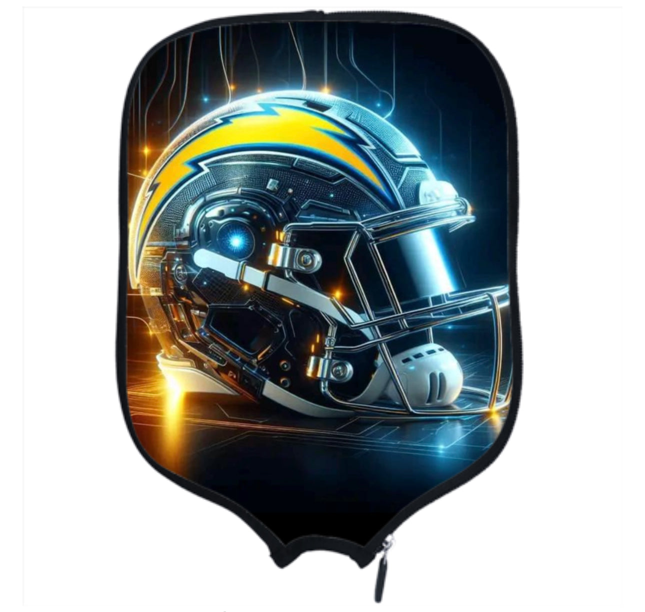 Los Angeles Chargers Pickleball Paddle Cover