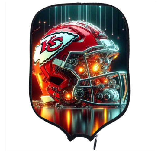 Kansas City Chiefs Pickleball Paddle Cover