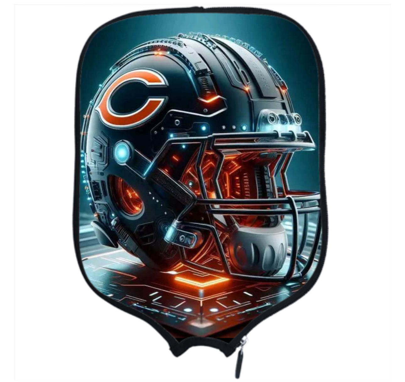 Chicago Bears Pickleball Paddle Cover