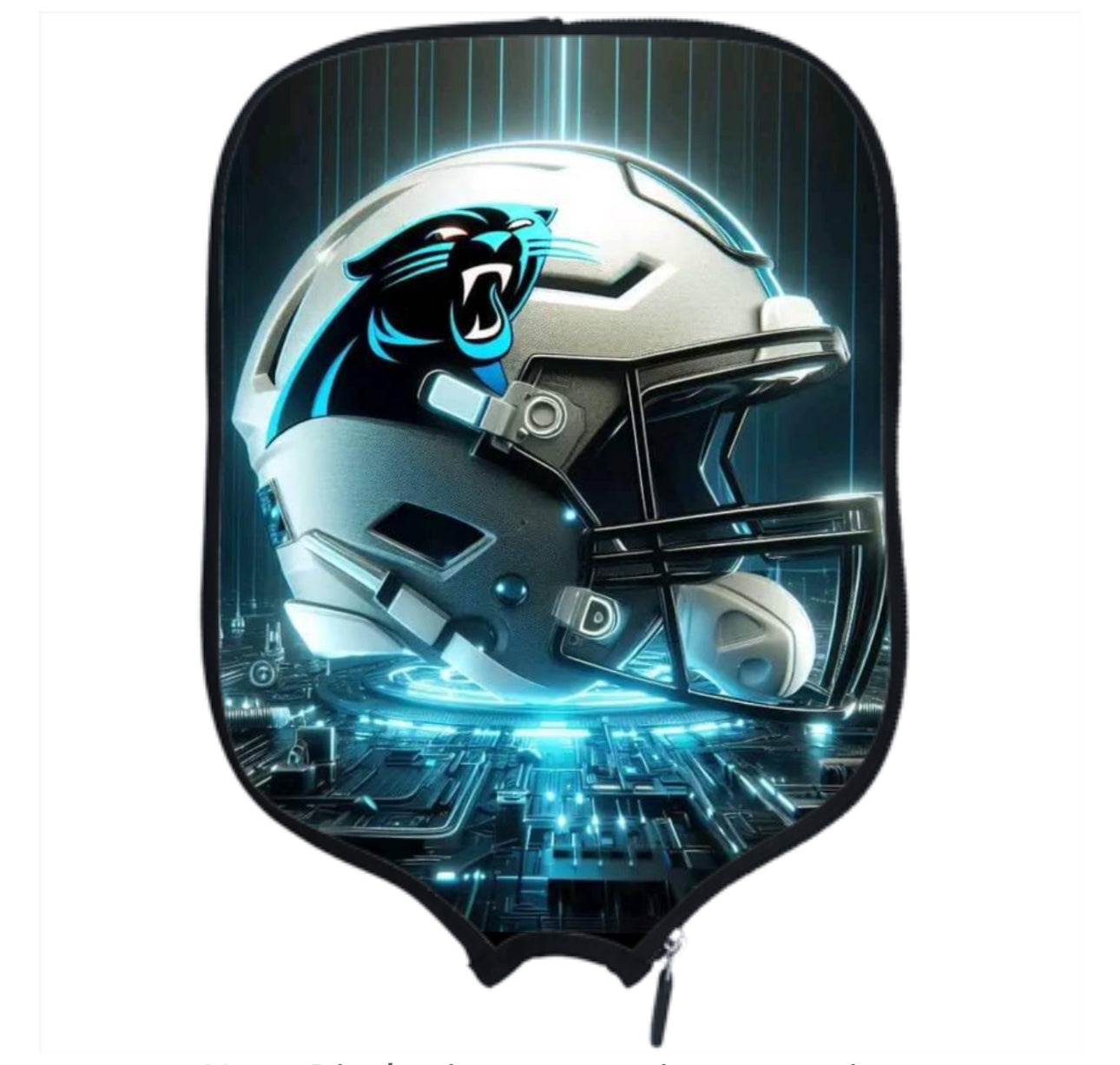 Carolina Panthers Pickleball Paddle Cover