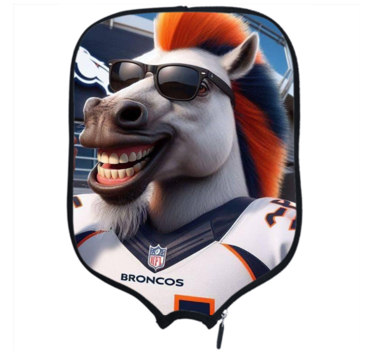 Denver Broncos #2 Pickleball Paddle Cover