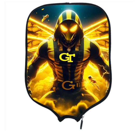 Georgia Tech Yellowjacket Pickleball Paddle Cover