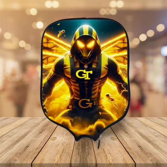 Georgia Tech Yellowjacket Pickleball Paddle Cover