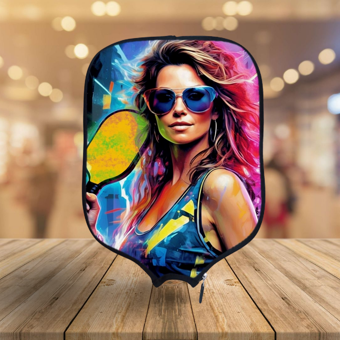 Shania Twain - Music Series - Pickleball Paddle Cover