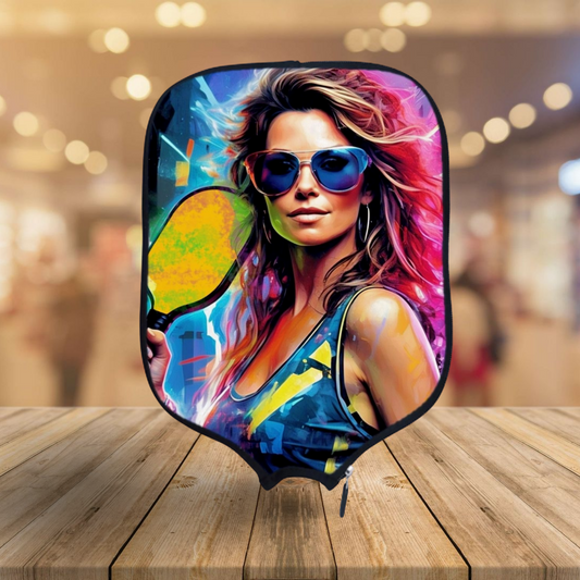 Shania Twain - Music Series - Pickleball Paddle Cover