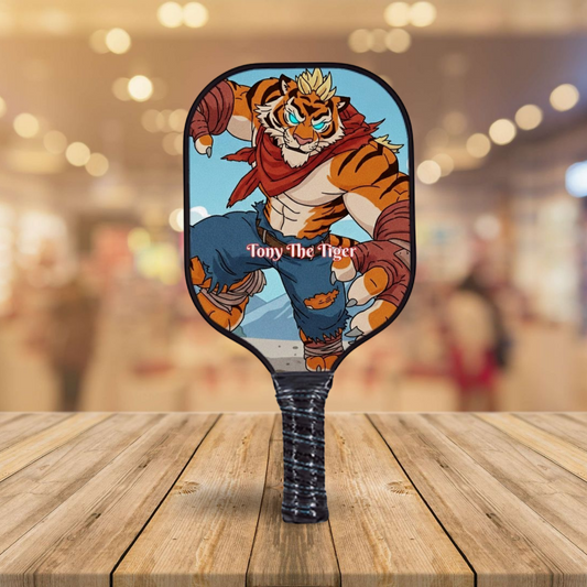 Cereal Series - Tony The Tiger - Pickleball Paddle