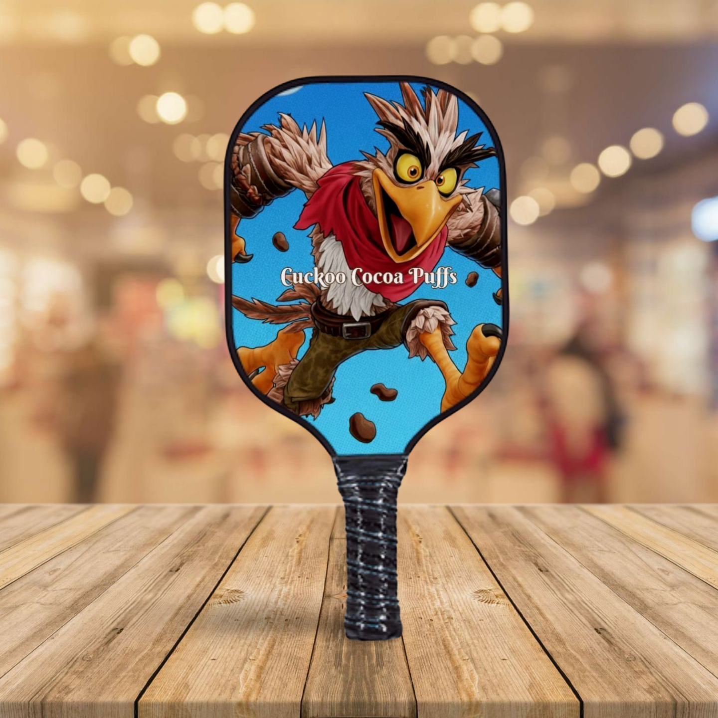 Cereal Series - Cuckoo Cocoa Puffs - Pickleball Paddle