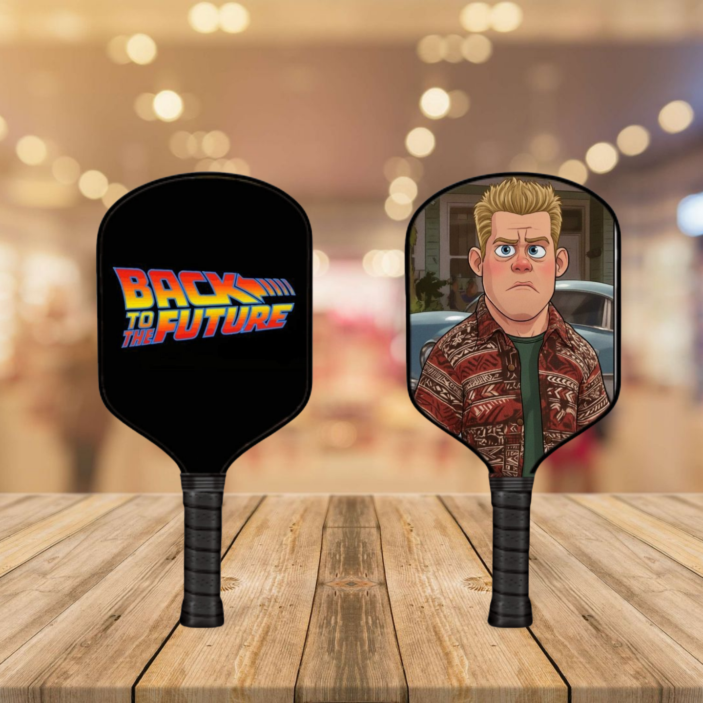 Back To The Future - Biff Tannen - Pickleball Paddle