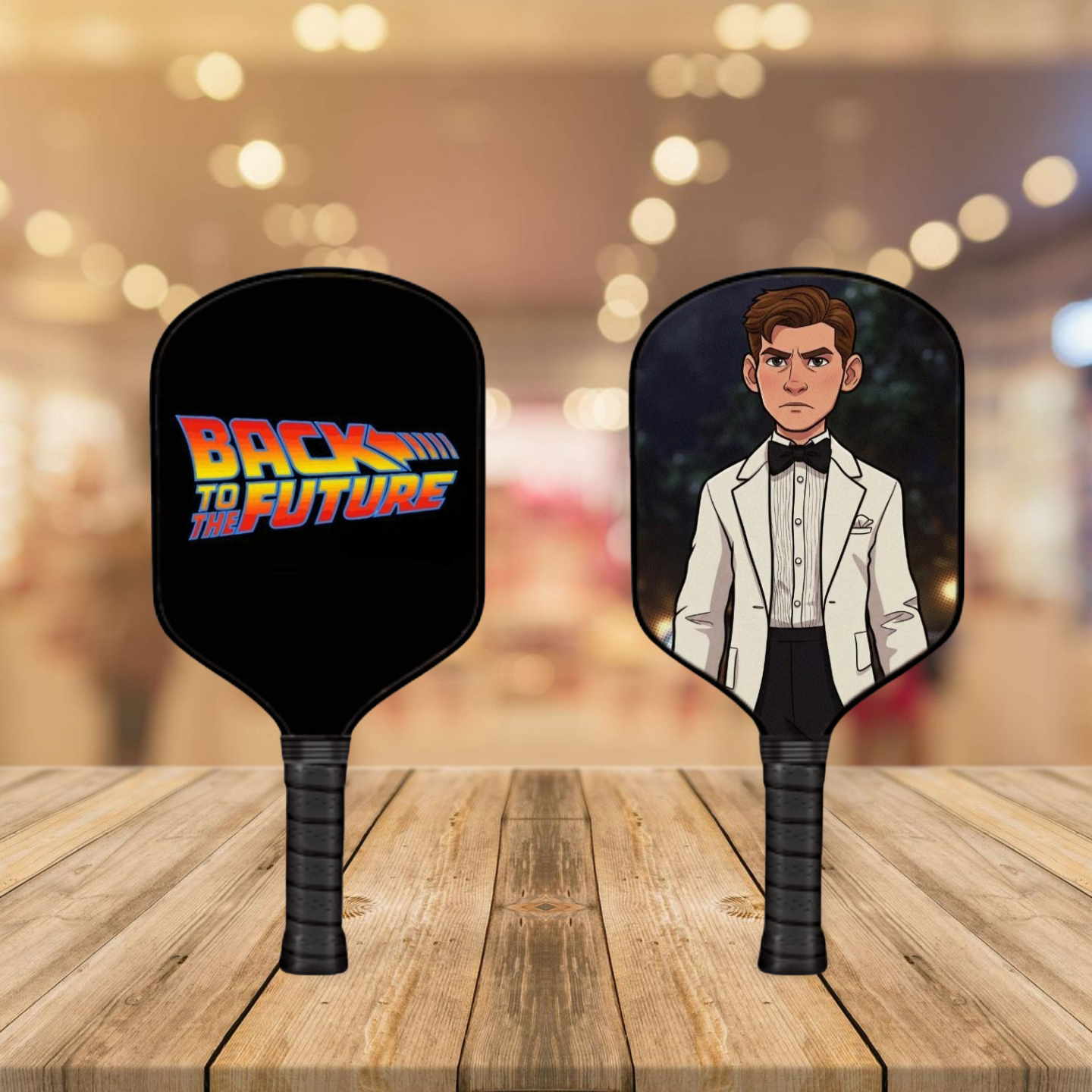 Back To The Future - George McFly - Pickleball Paddle