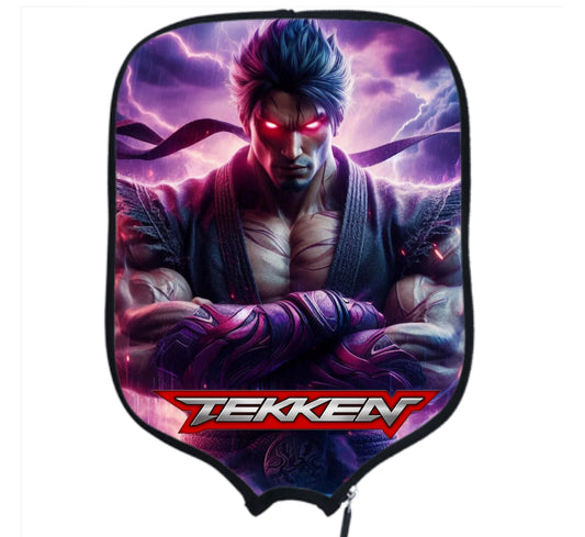 Jin Kazama - Tekken Pickleball Paddle Cover