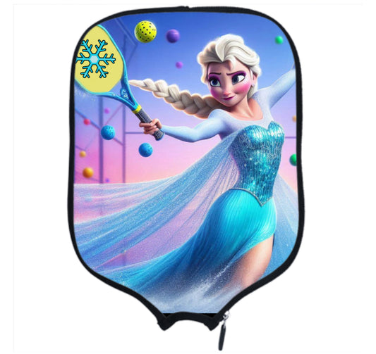 Elsa - Frozen - Pickleball Paddle Cover