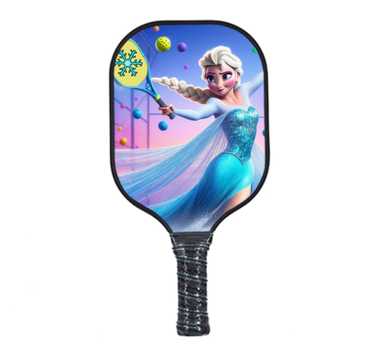 Frozen - Elsa #1 - Pickleball Paddle