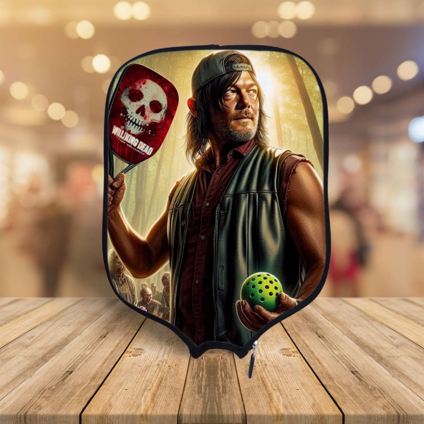 Daryl Dixon - The Walking Dead - Pickleball Paddle Cover