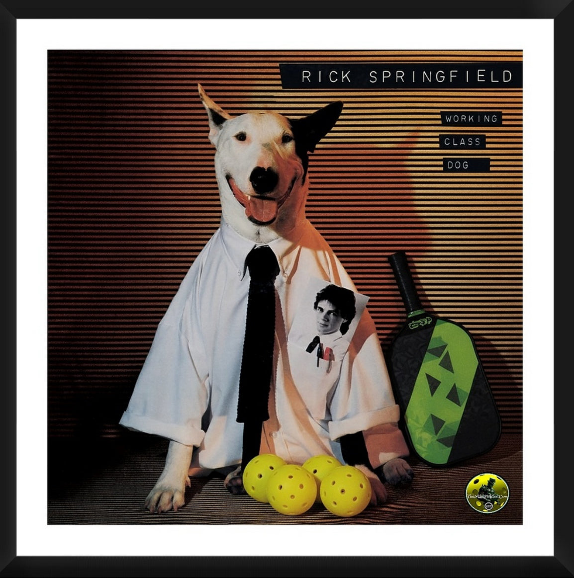 Rick Springfield - Working Class Dog Framed Artwork 16x16