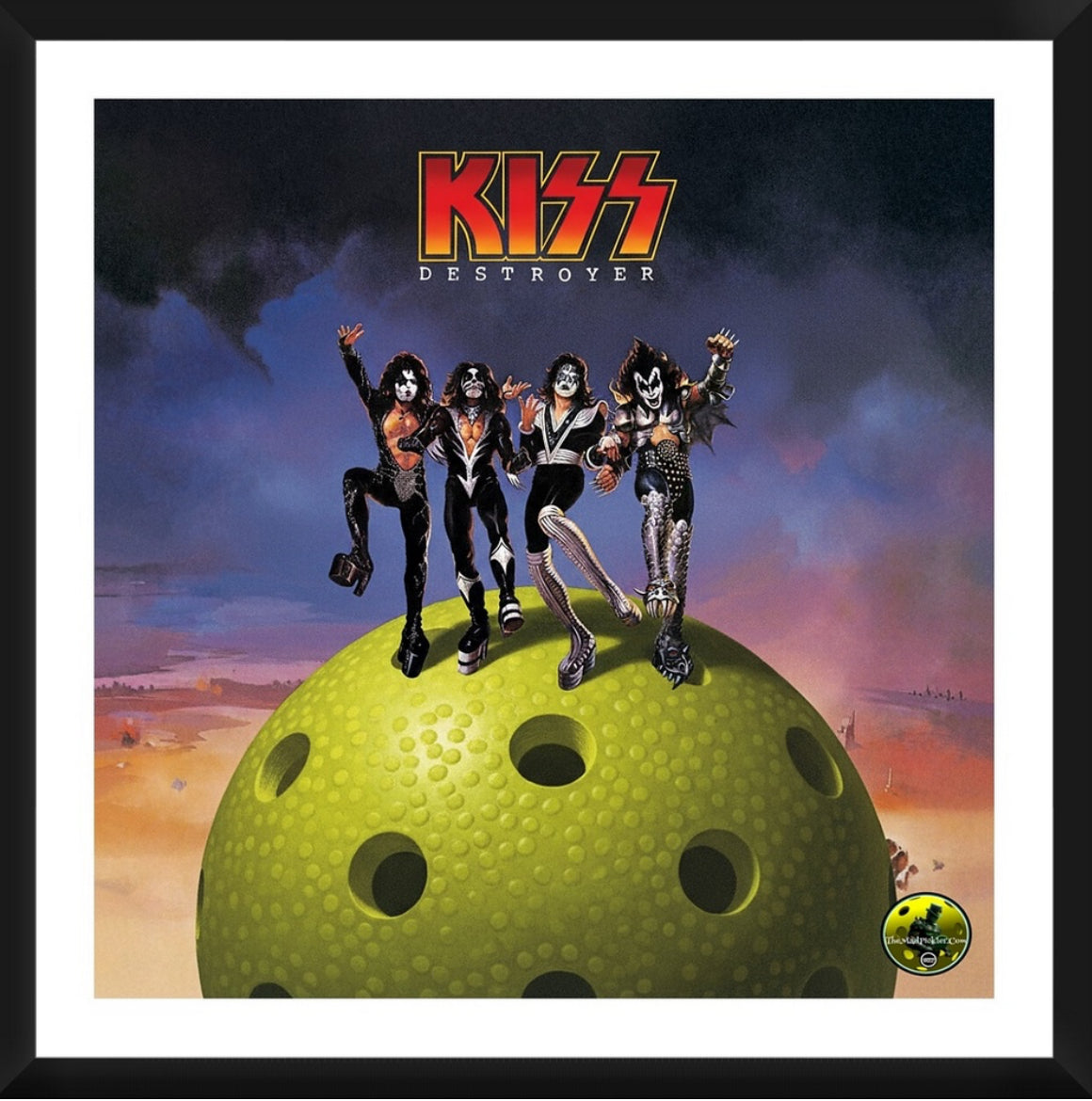 Kiss - Destroyer Framed Artwork 16x16