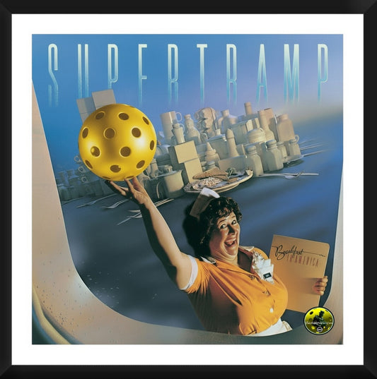 Supertramp Breakfast In America Framed Artwork 16x16