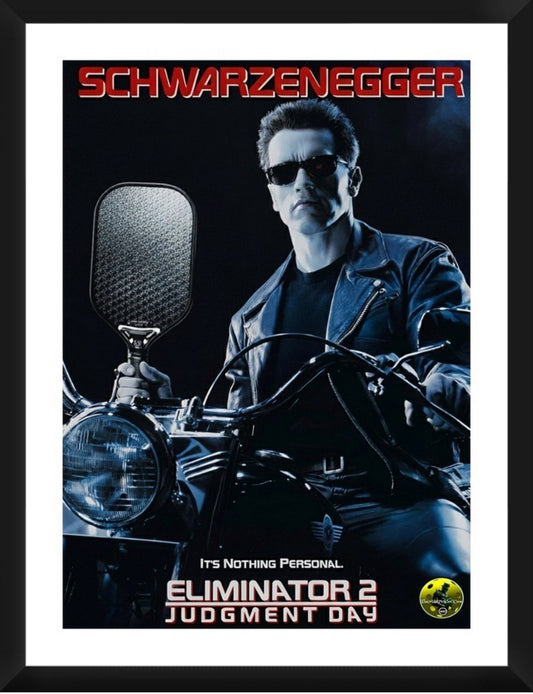 Pickleball Eliminator 2 - Judgment Day  Framed Artwork 18 x 24