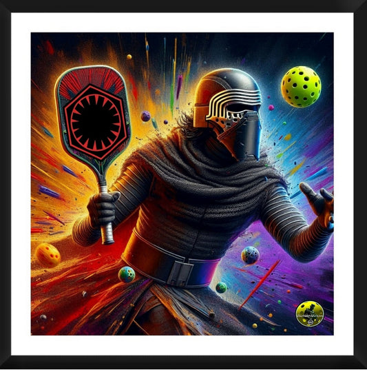 Kylo Ren - Star Wars Framed Artwork 16x16