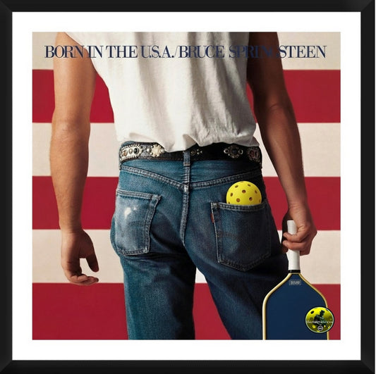 Bruce Springsteen - Born in the USA  Framed Artwork 16x16