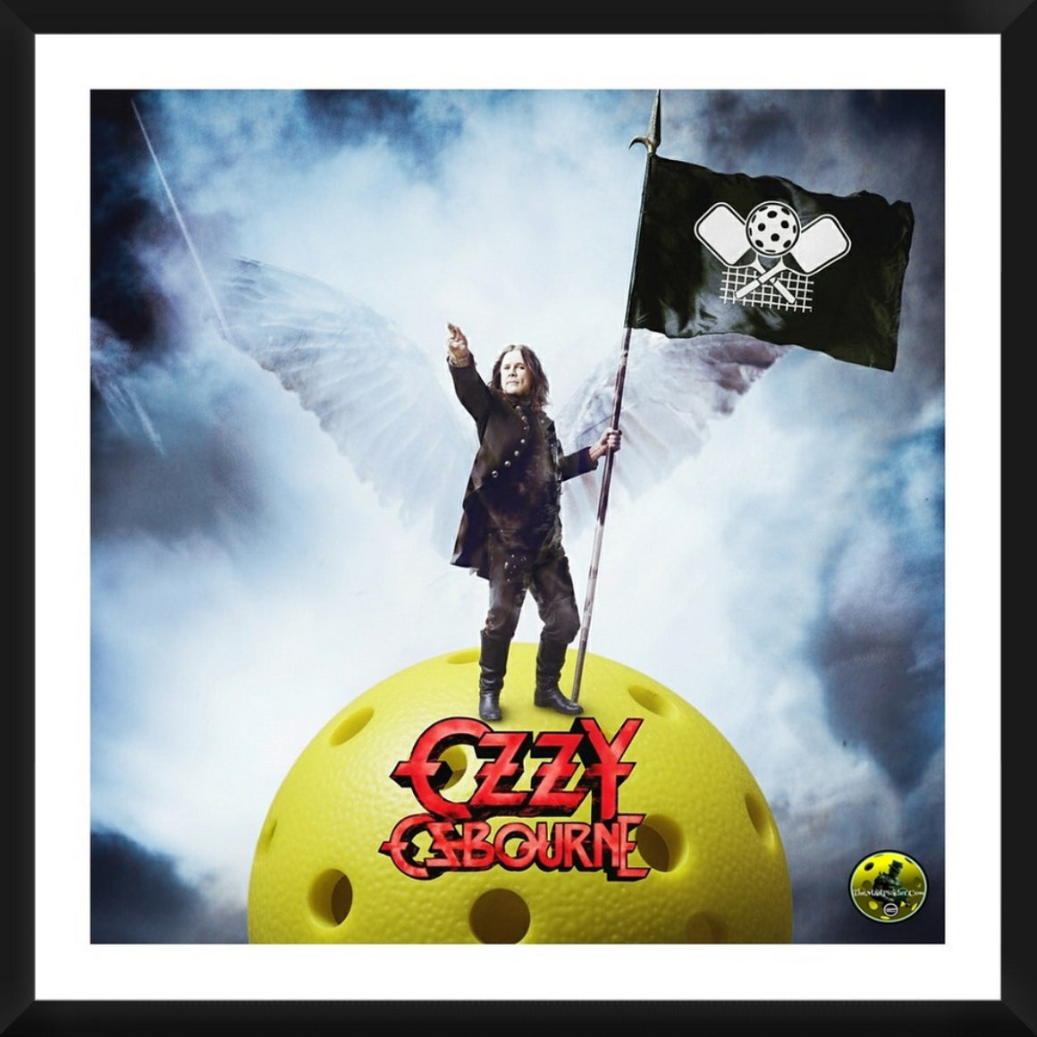 Ozzy Ozbourne - Scream Framed Artwork 16x16