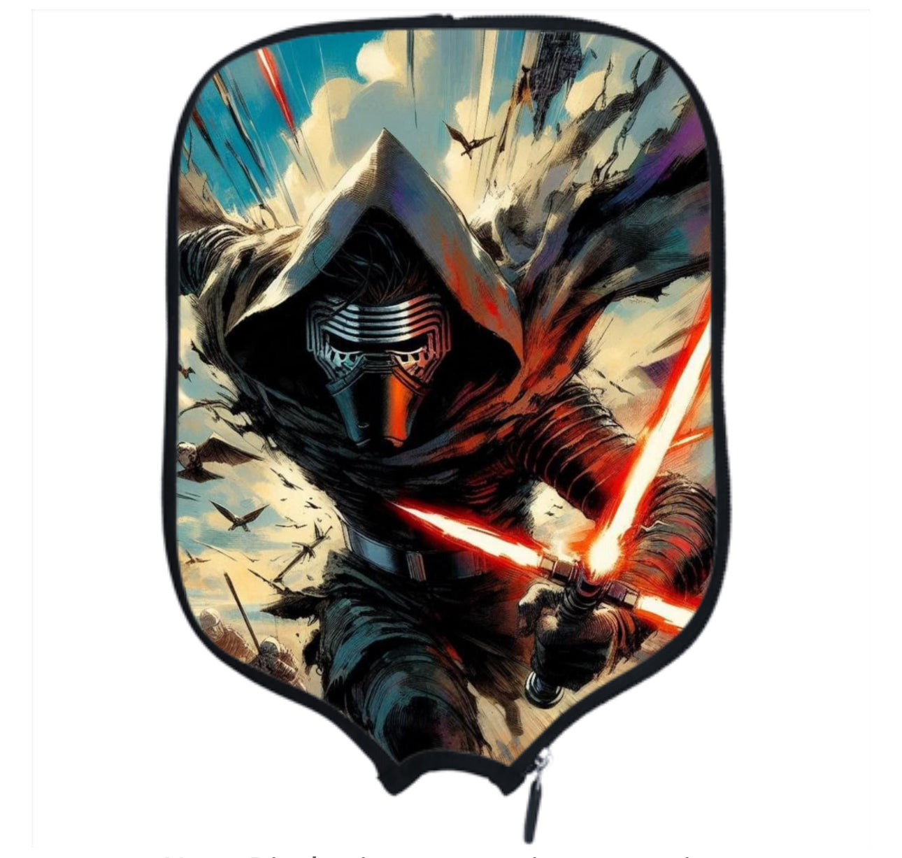 Kylo Ren - Animated - Pickleball Paddle Cover