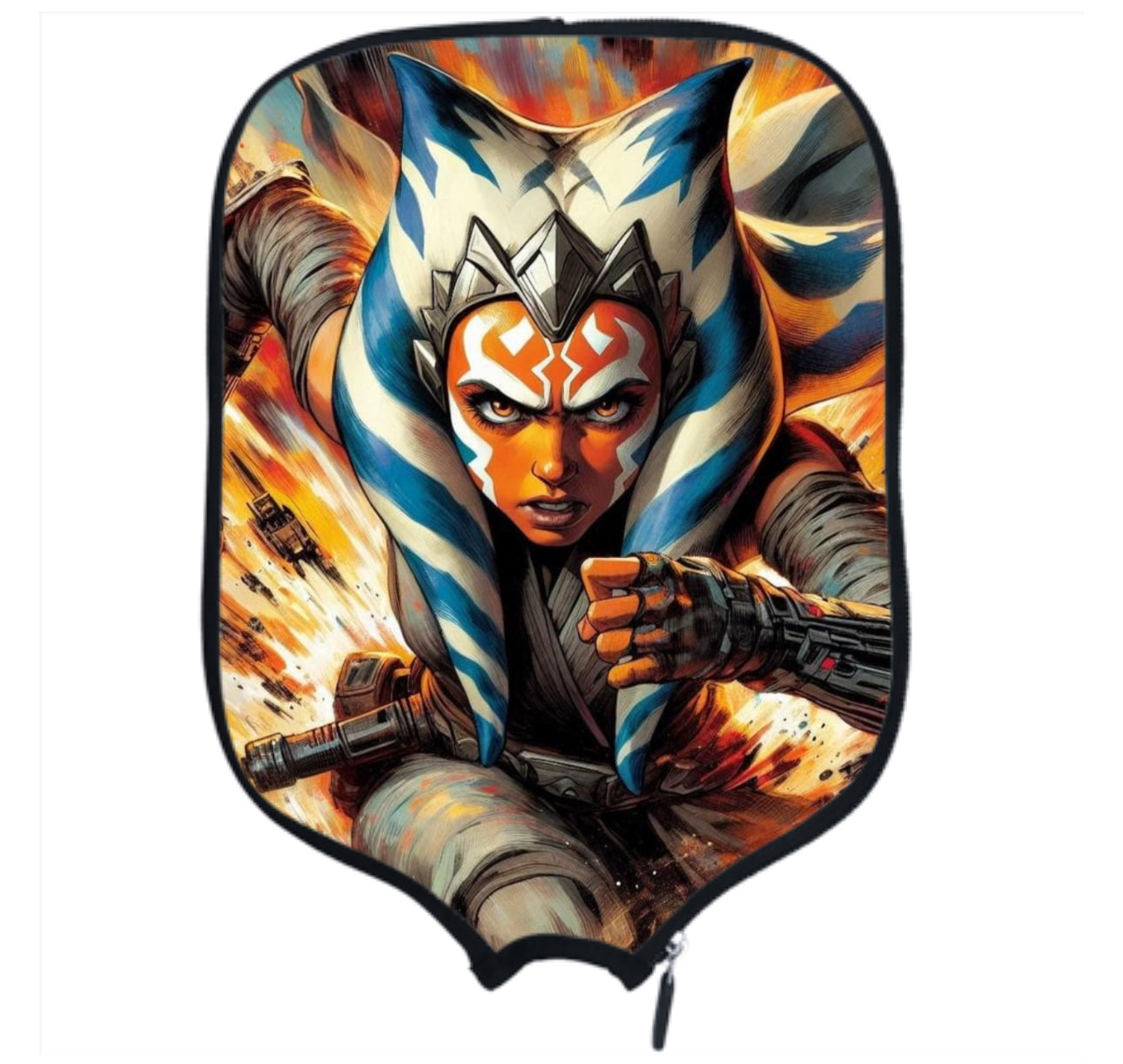 Ahsoka - Animated - Pickleball Paddle Cover