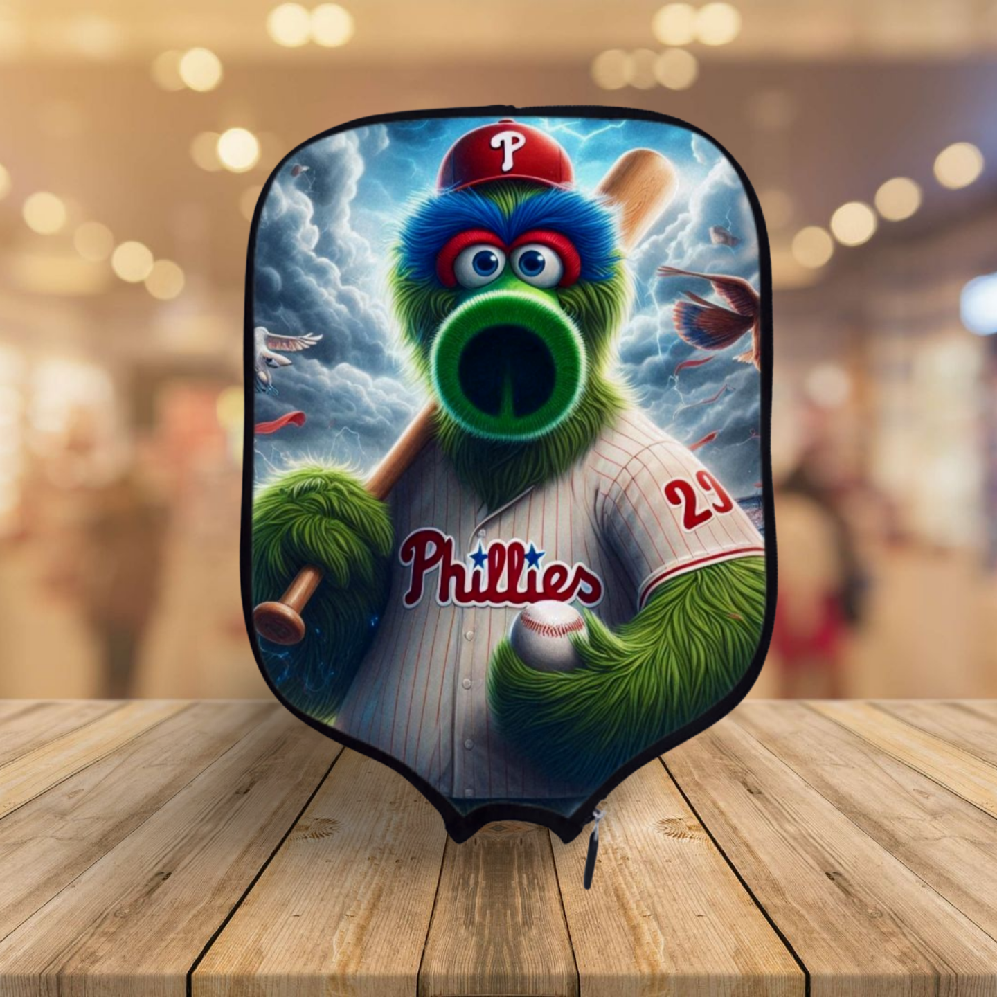 Phillie Phanatic - Philadelphia Phillies -  Pickleball Paddle Cover