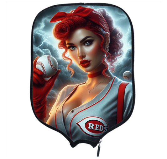 Cincinnati Reds Pickleball Paddle Cover