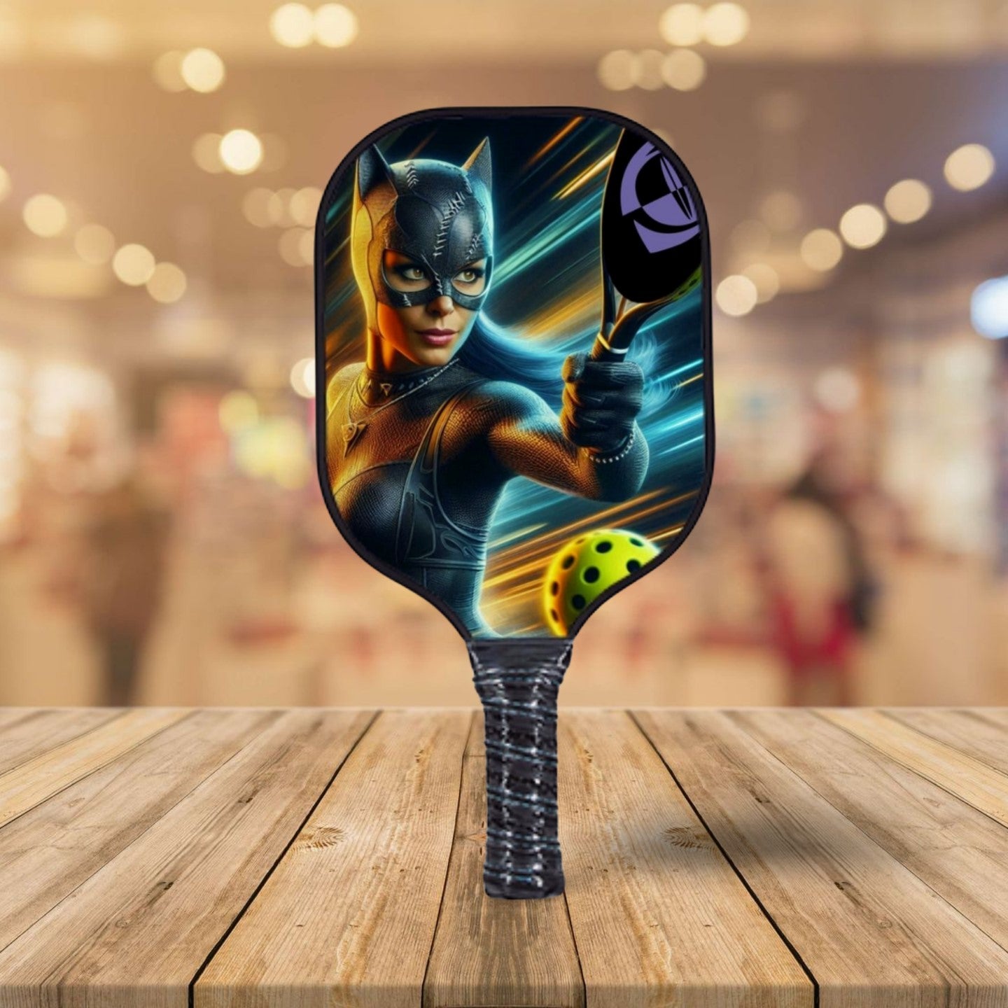 Cat Woman - Pickleball Paddle