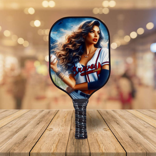 Atlanta Braves Babe - Pickleball Paddle