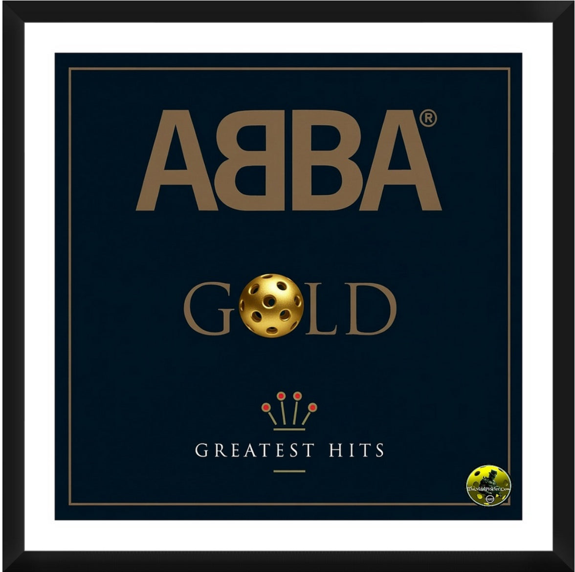 ABBA Gold Framed Artwork 16x16