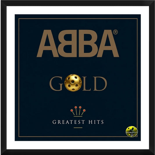ABBA Gold Framed Artwork 16x16