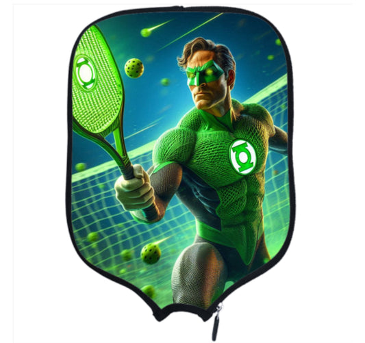 Green Lantern - Pickleball Paddle Cover