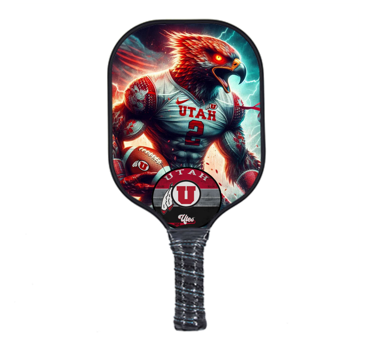 Utah Utes - Pickleball Paddle