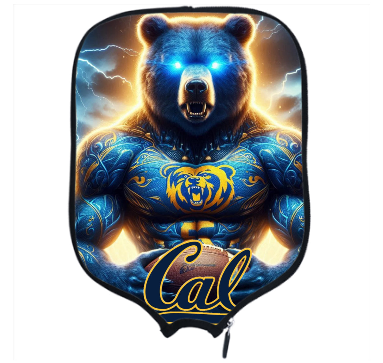 California Golden Bears - Pickleball Paddle Cover