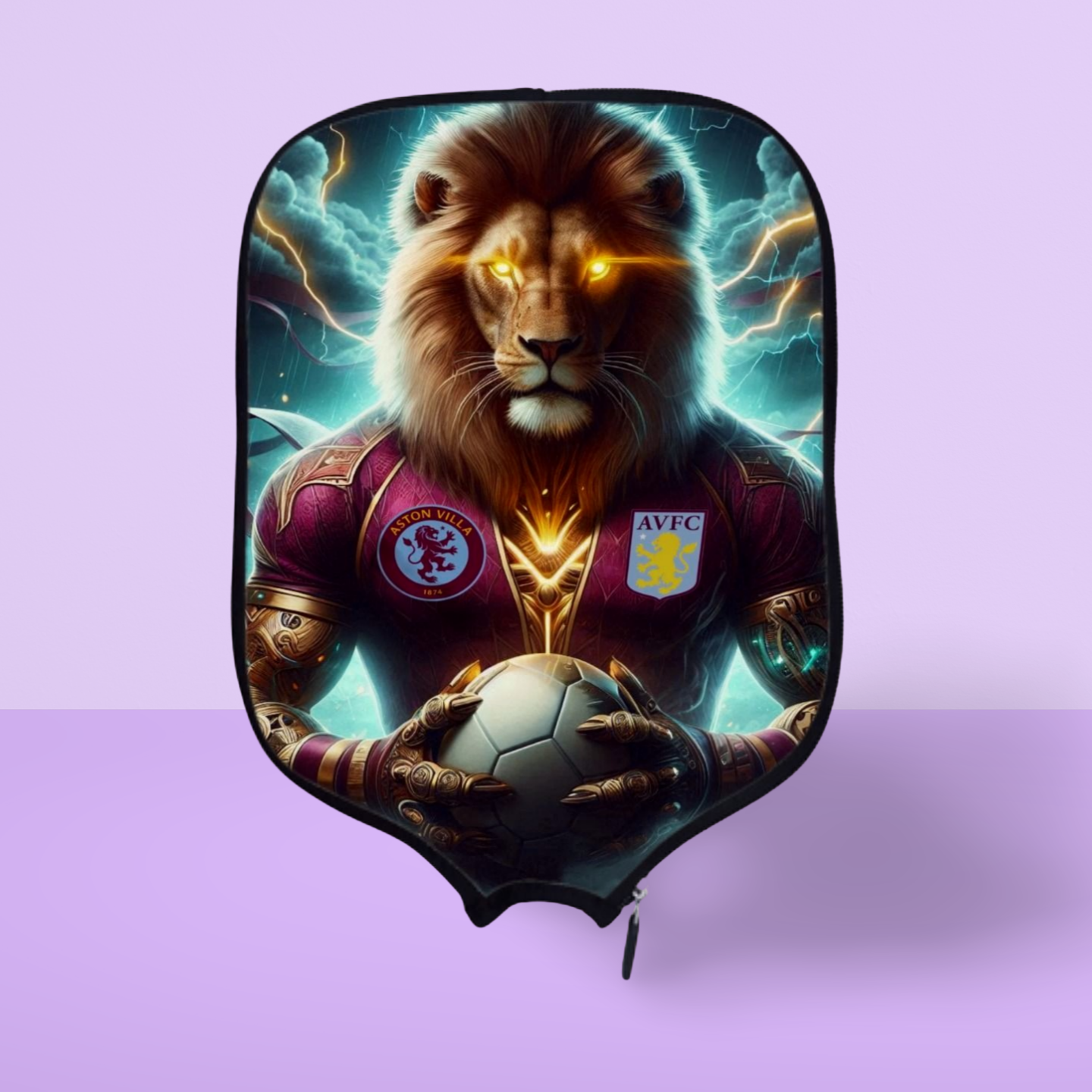 Aston Villa F.C. - Pickleball Paddle Cover