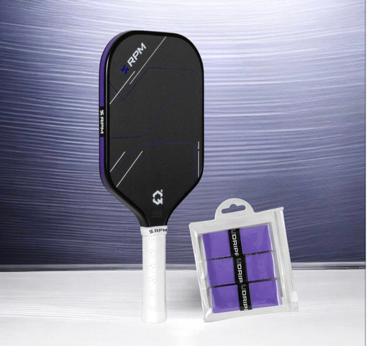 RPM Q2 16MM ELONGATED Pickleball Paddle & UDrippin Bundle