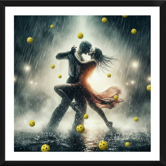 Pickleball.. For The Love Of The Game Framed Artwork 16x16