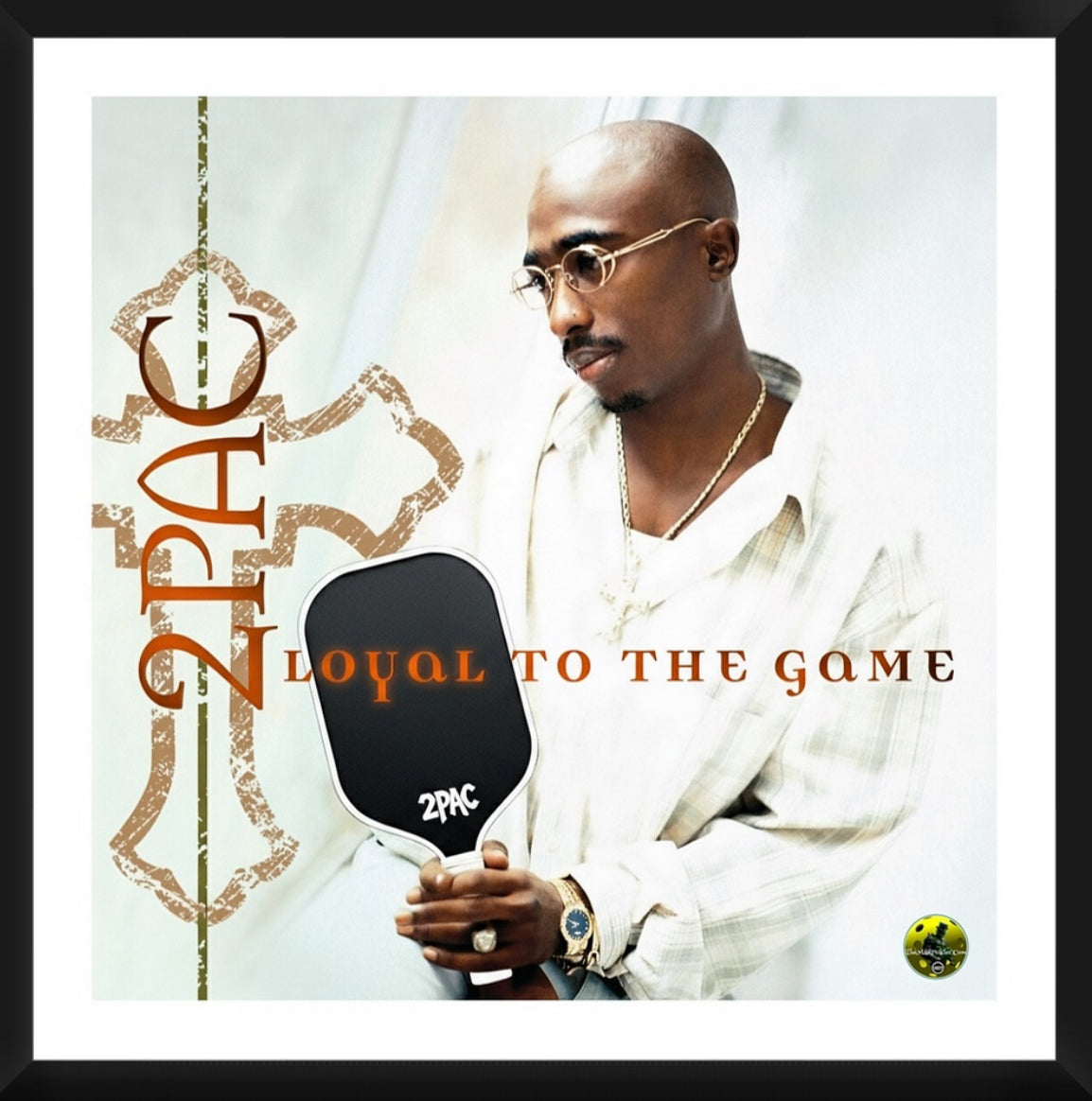 2PAC Loyal To The Game Framed Artwork 16x16