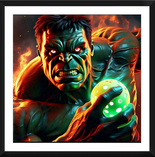Hulk Want Rematch! Framed Artwork 16x16