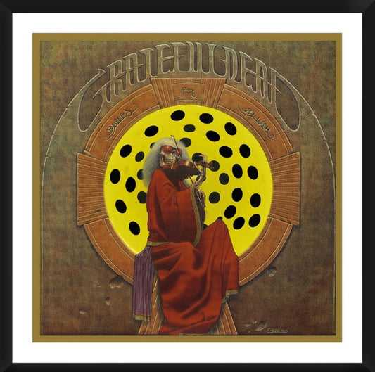 Grateful Dead Blues For Allah Framed Artwork 16x16