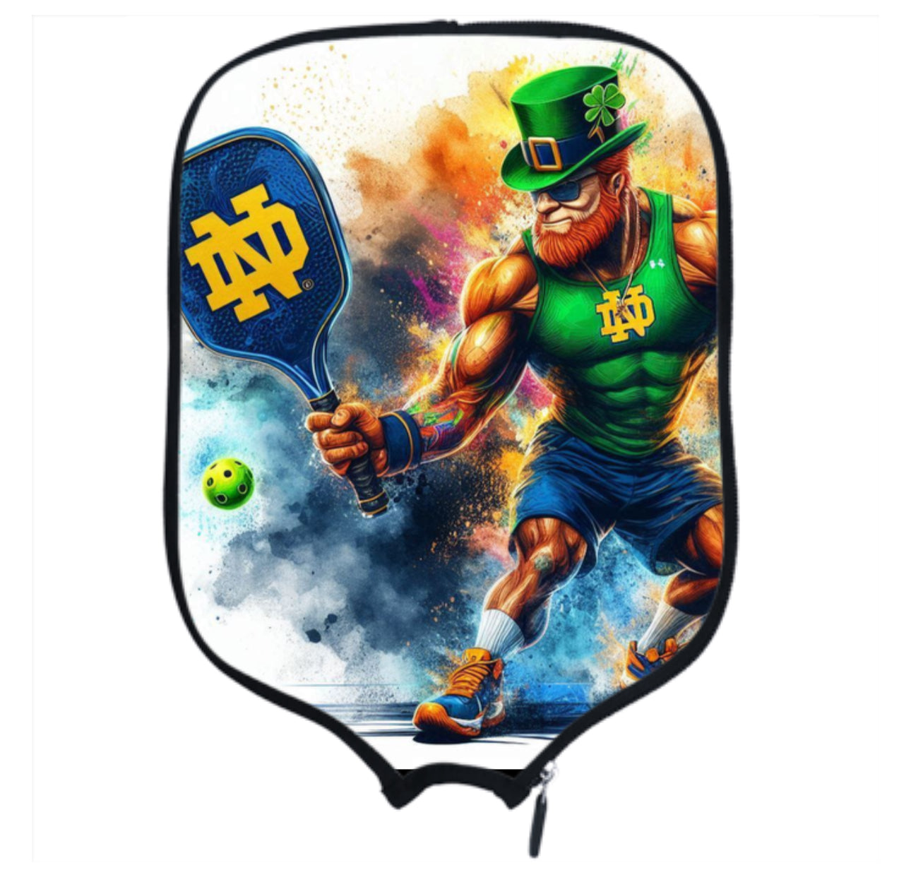 Notre Dame - Pickleball Paddle Cover