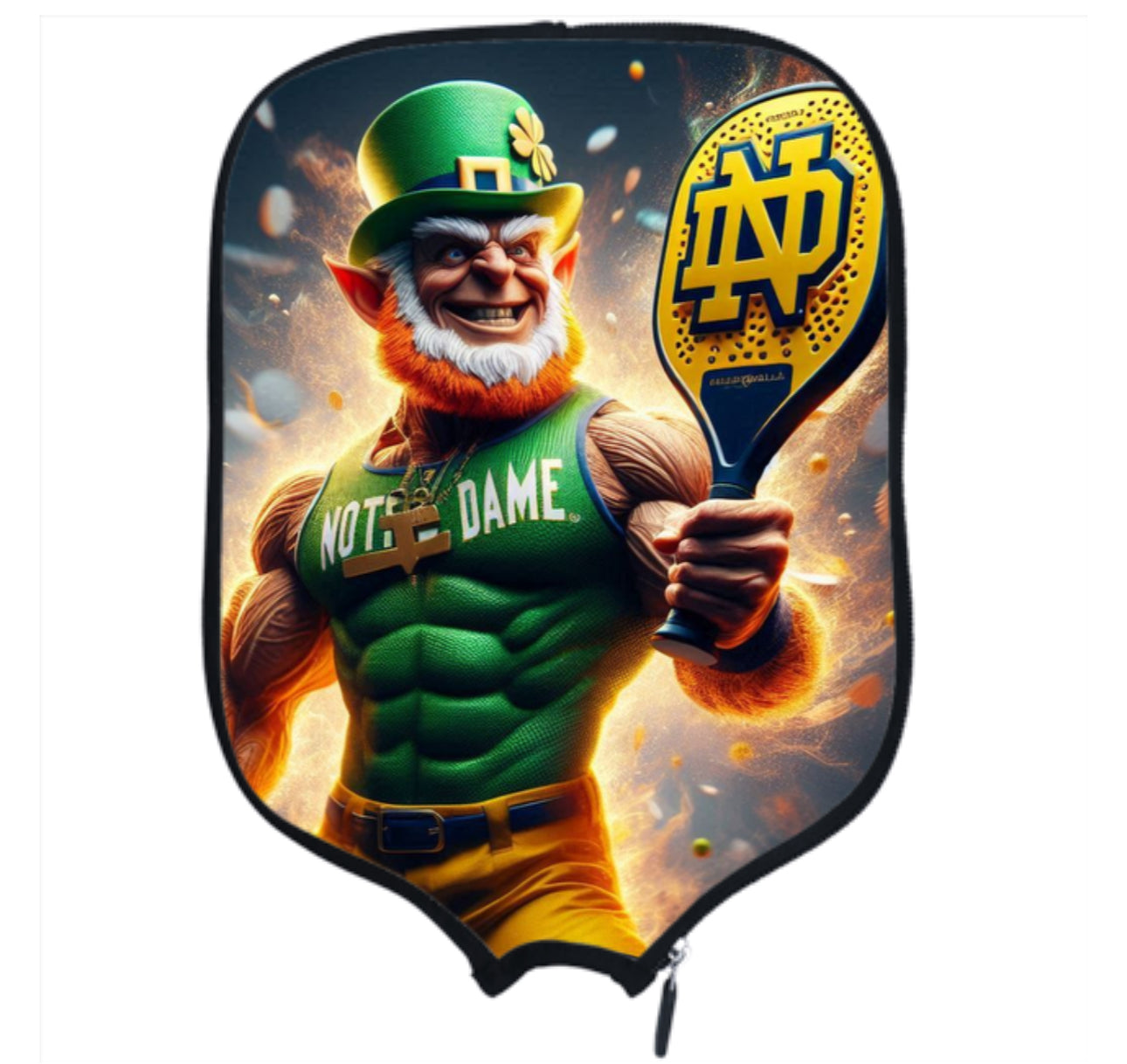 Notre Dame  - Pickleball Paddle Cover