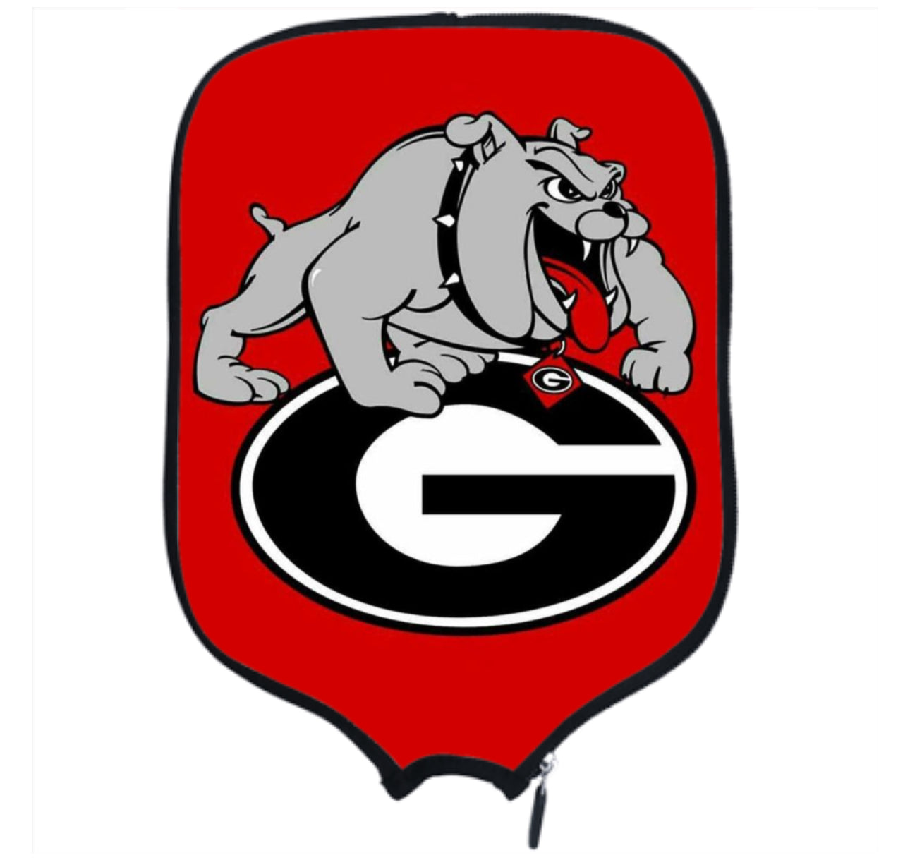 Georgia - Classic Bulldog - Pickleball Paddle Cover