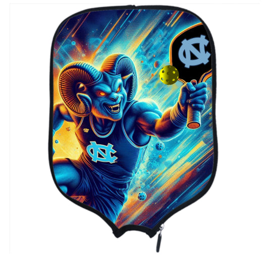 North Carolina Tarheels Pickleball Paddle Cover