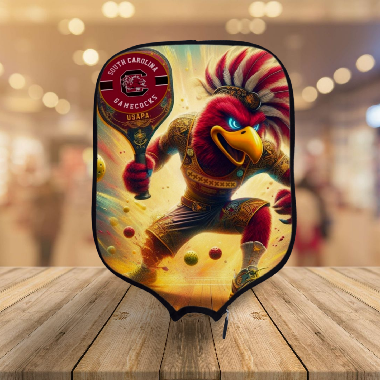 South Carolina Gamecocks - Pickleball Paddle Cover