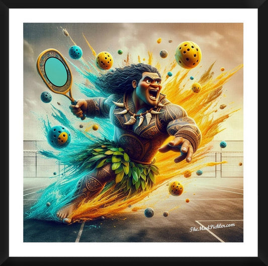 Maui - Moana Framed Artwork 16x16