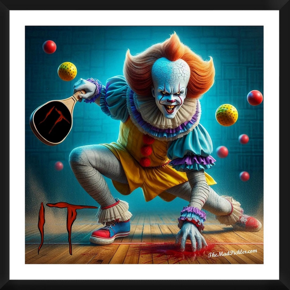 Pennywise - IT Framed Artwork 16x16