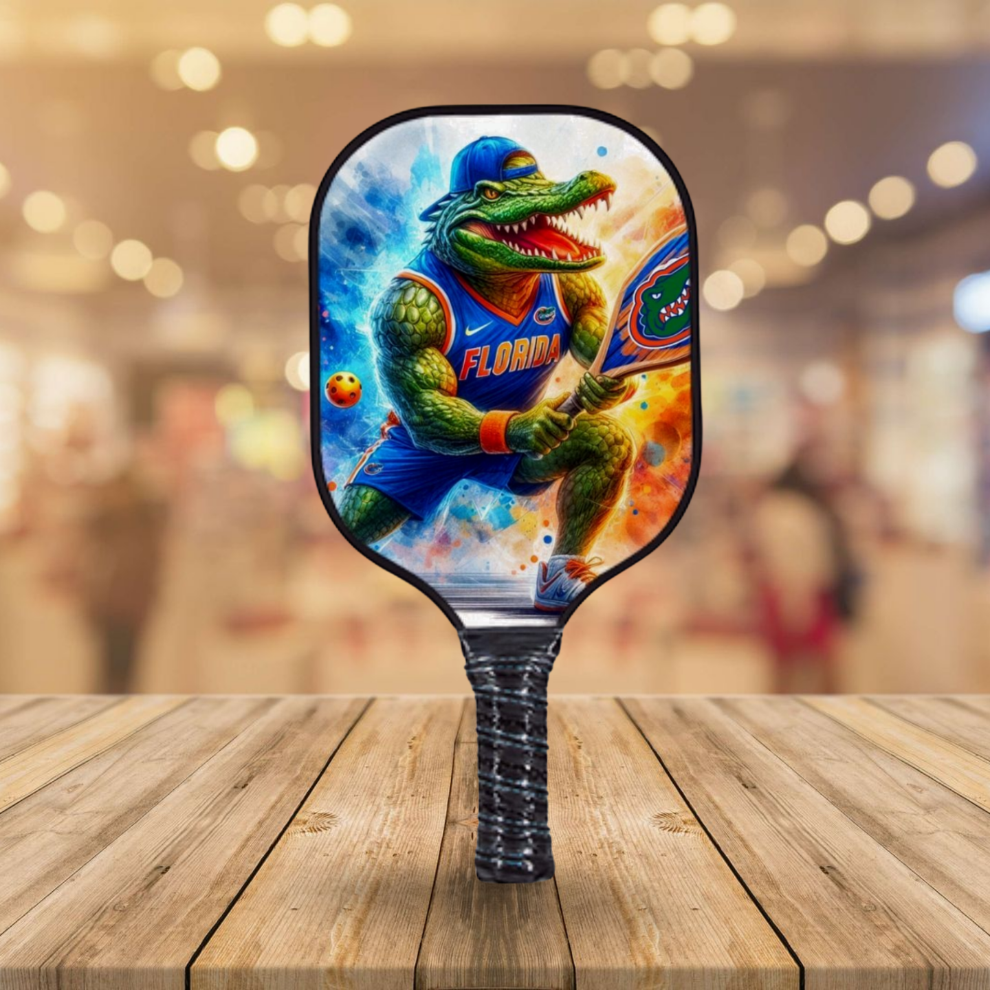 Florida Gator - Airbrush - Pickleball Paddle